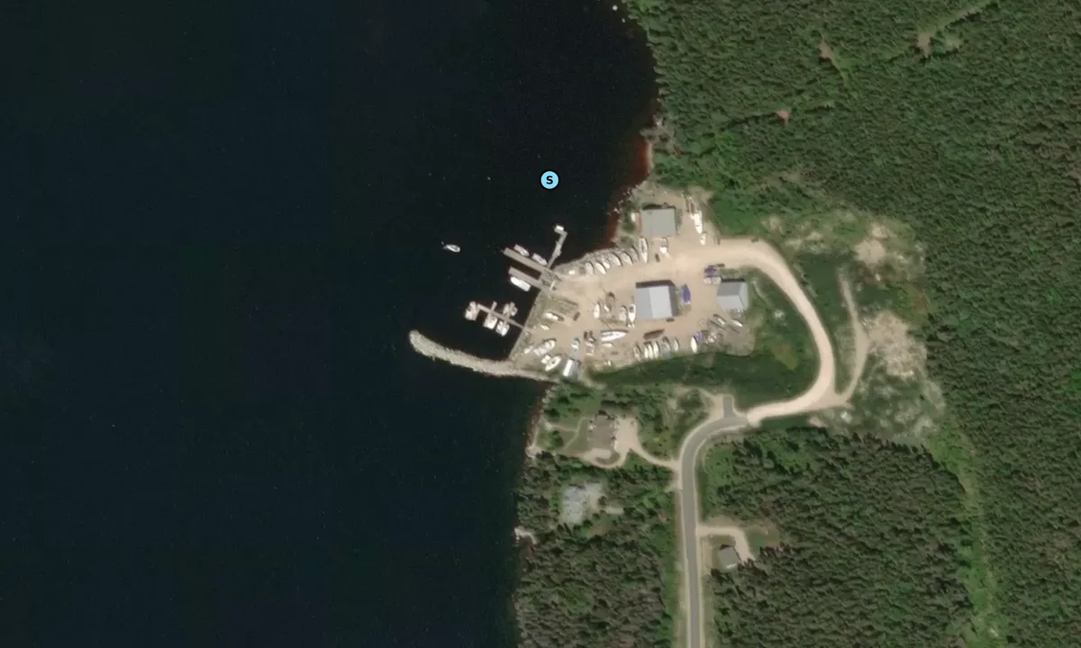 Satelite image of East River Marine