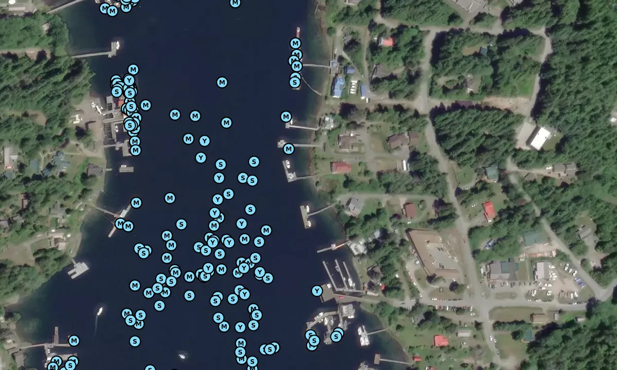 Satelite image of East Side Facilities
