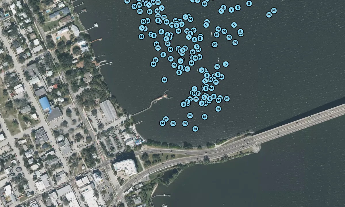 Satelite image of Eau Gallie North