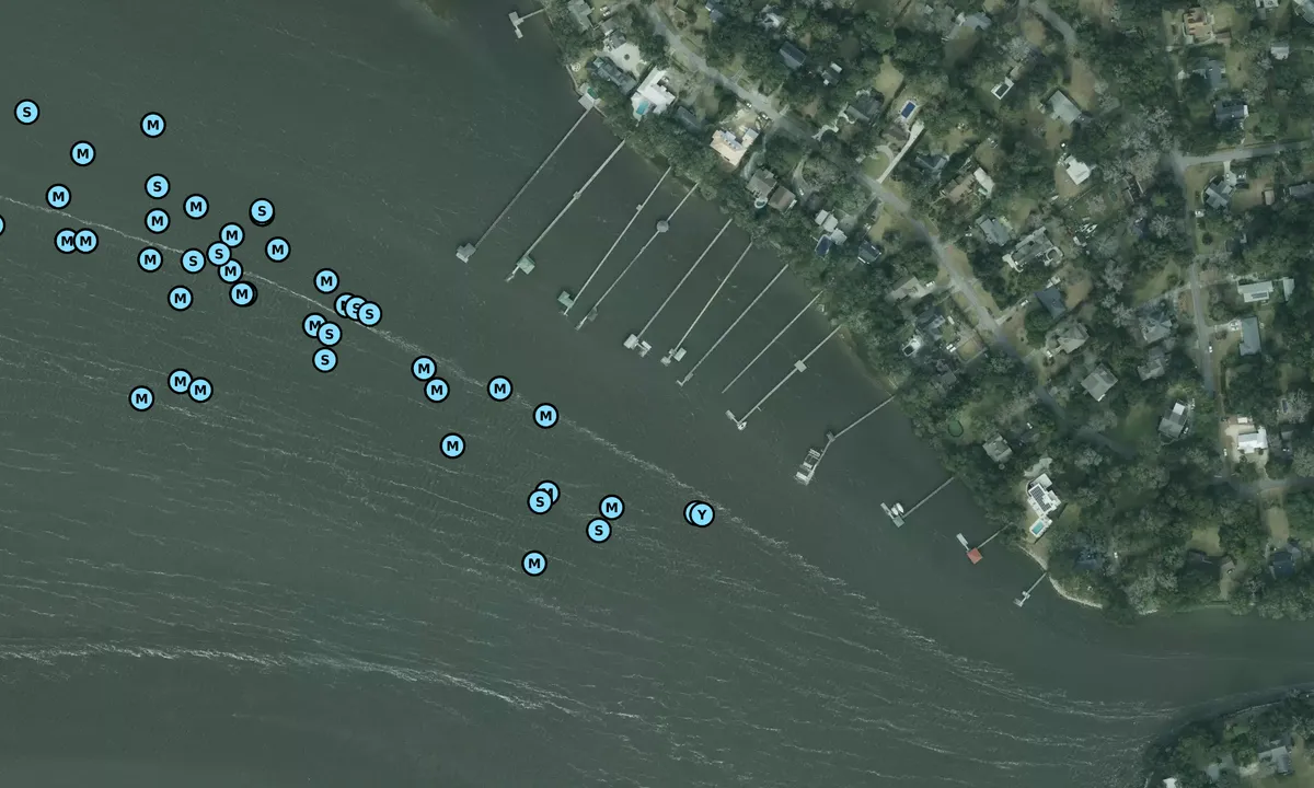 Satelite image of Edgewater Park