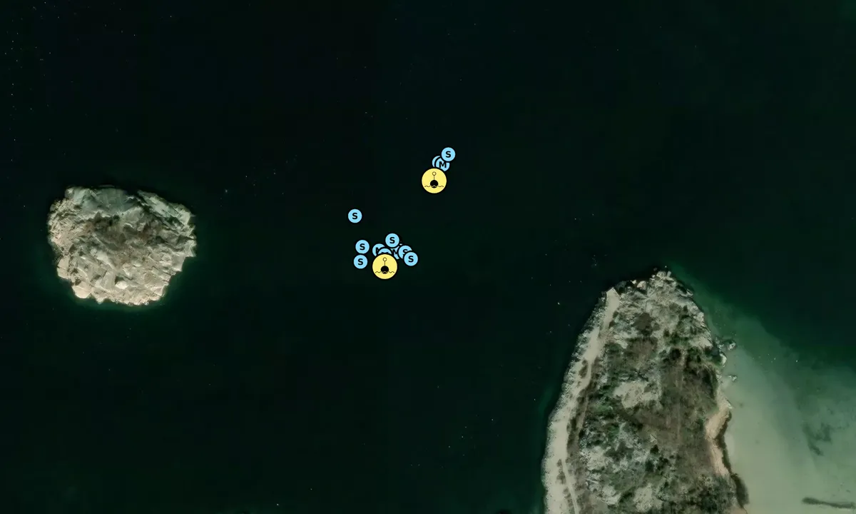 Satelite image of Edsholmen - SXK Västkust bouy