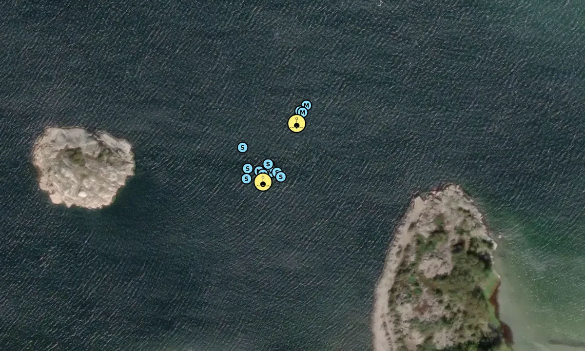 Satelite image of Edsholmen - SXK Västkust bouy