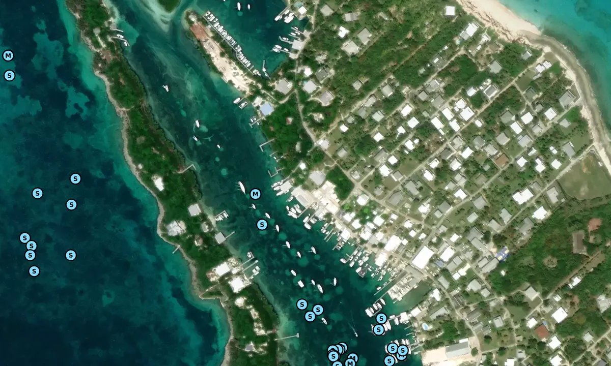 Satelite image of Edwin's Boat Yard