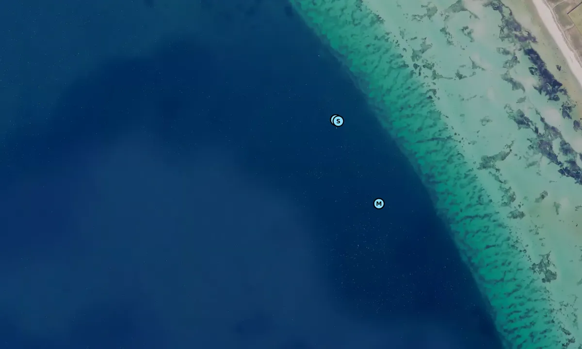 Satelite image of Egsmark Grund E bouy