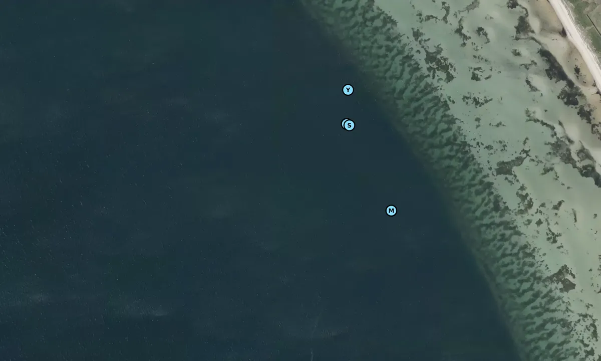 Satelite image of Egsmark Grund E bouy