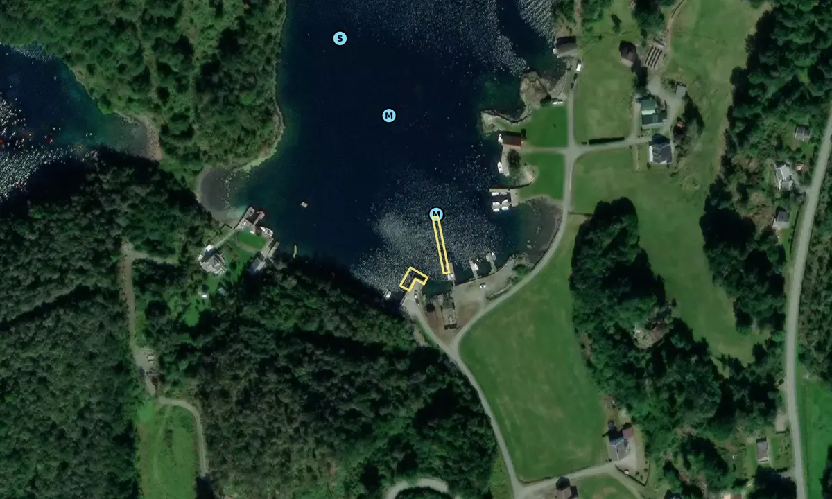 Satelite image of Eidsvåg - Fogn