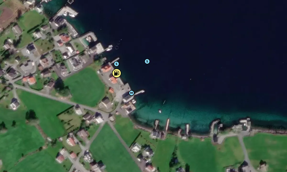 Satelite image of Eidsvik Marina