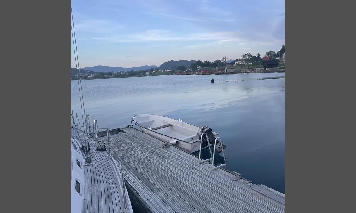 Eidsvik Marina: God dybde langs flytebryggen