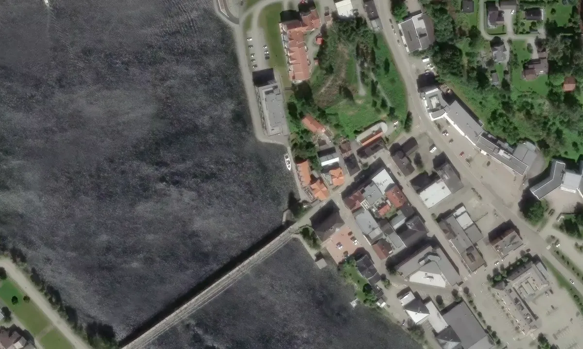 Satelite image of Eidsvoll Brygge