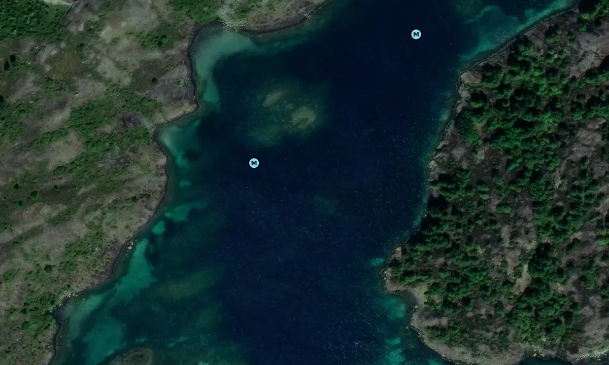 Satelite image of Eigerøya