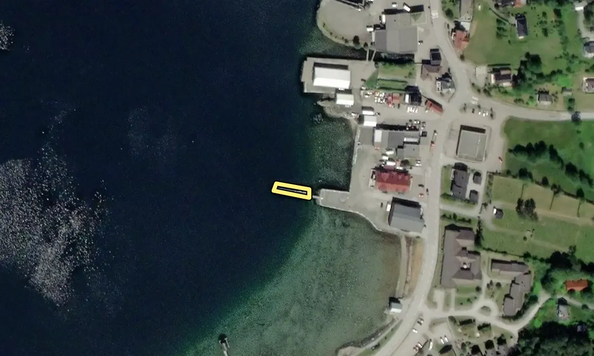 Satelite image of Eikefjord