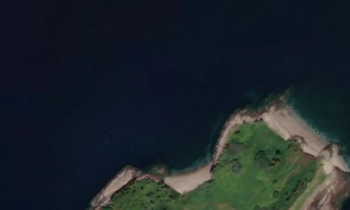 Satelite image of Eilean nan Gamhna