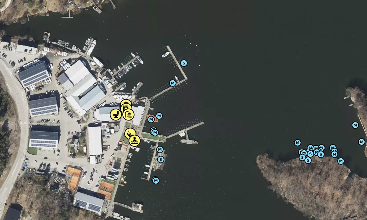 Satelite image of Ekerö - Jungfrusund