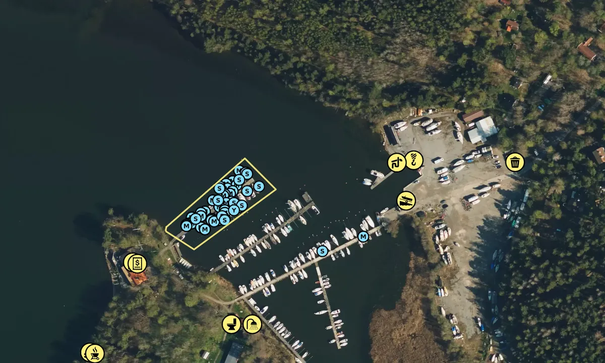 Satelite image of Ekerö - Rastaholmen