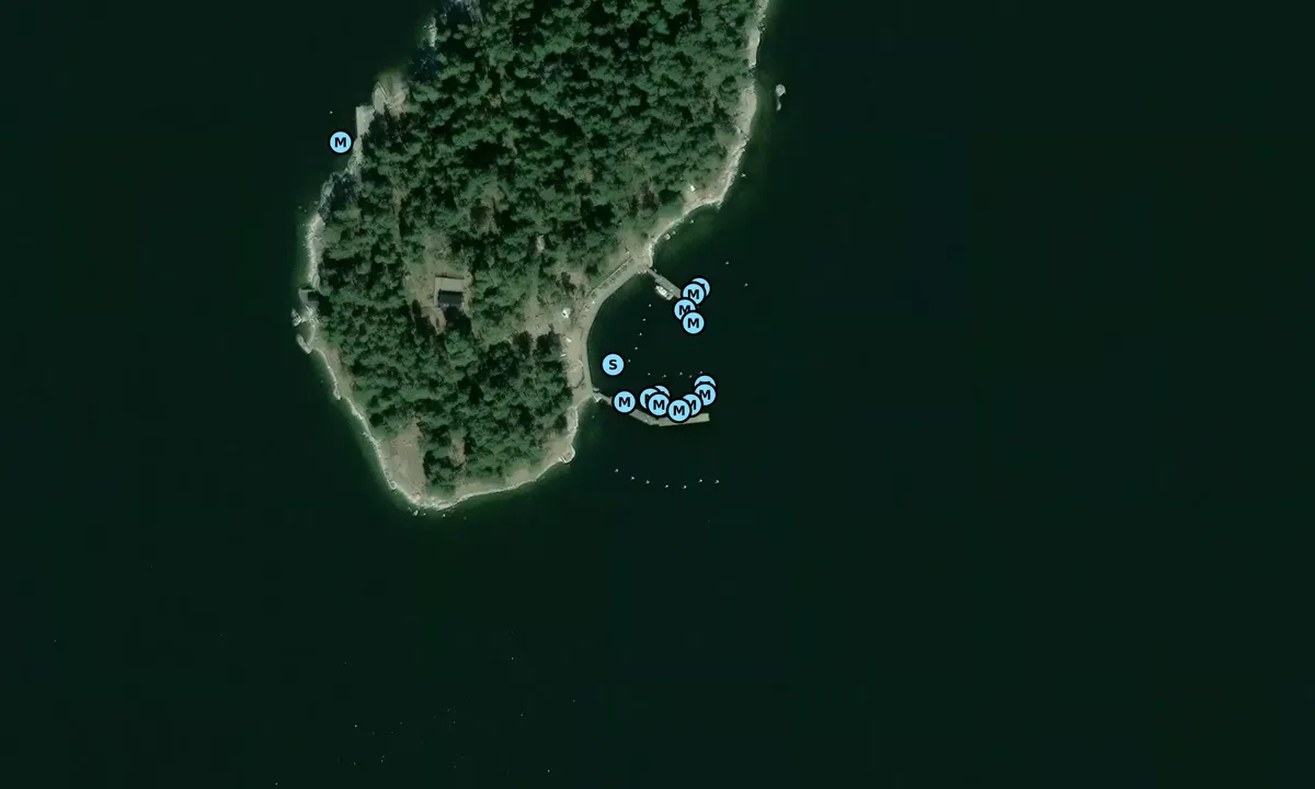 Satelite image of Ekskäret