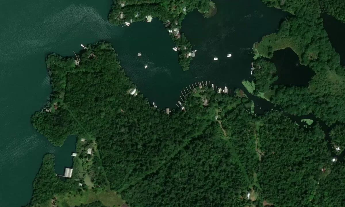 Satelite image of El Manglar Restaurant