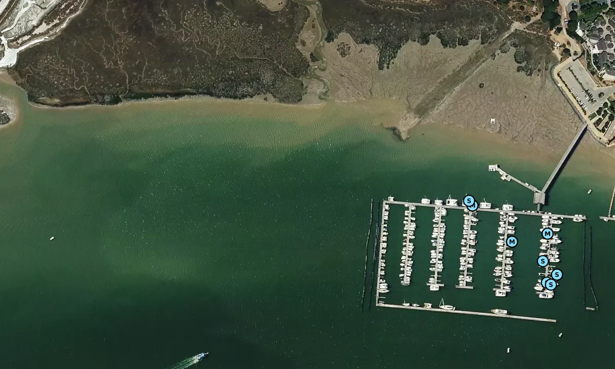 Satelite image of El Rompido