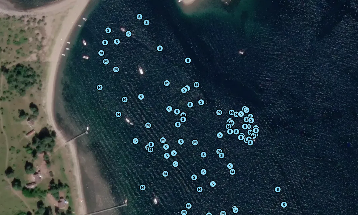 Satelite image of Eldøya