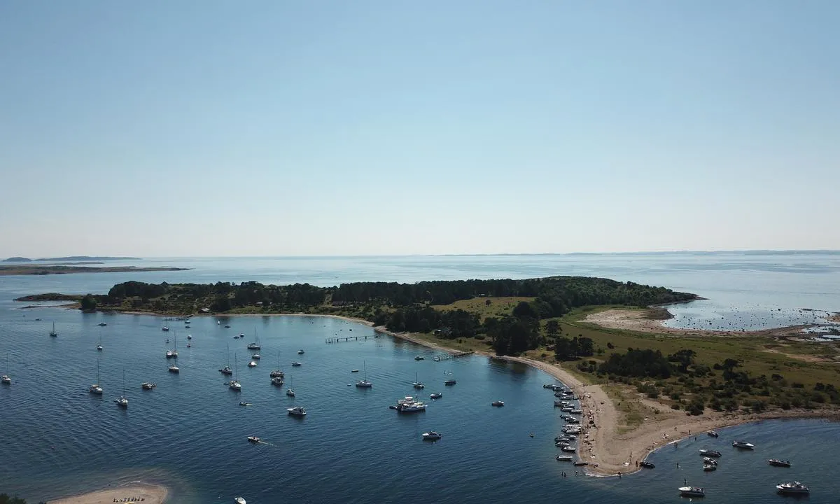 Eldøya: På godværsdag i sesong, kan det bli trangt om saligheta.