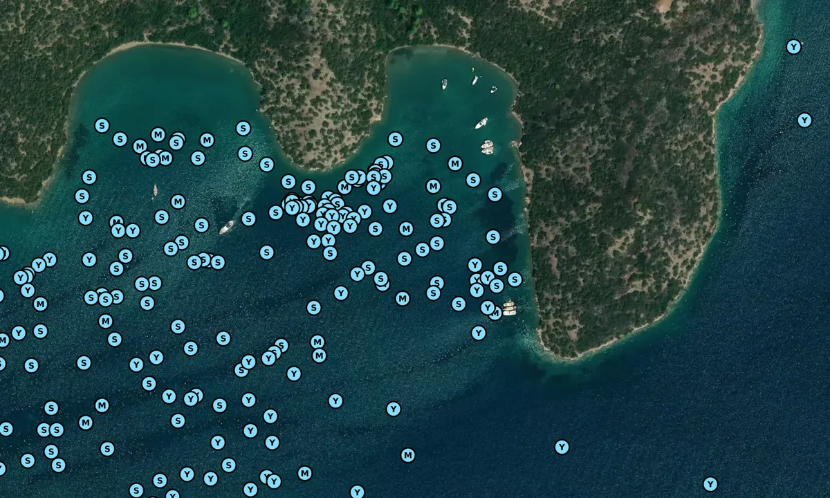 Satelite image of Elies Bay