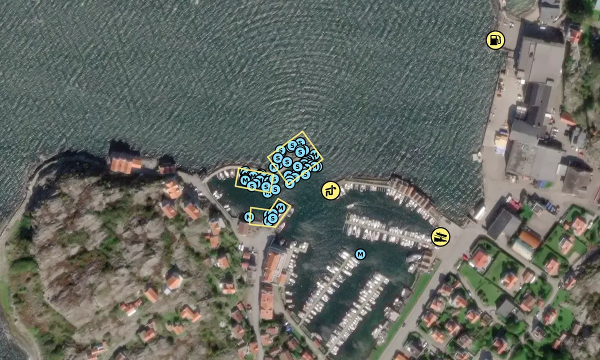 Satelite image of Ellös
