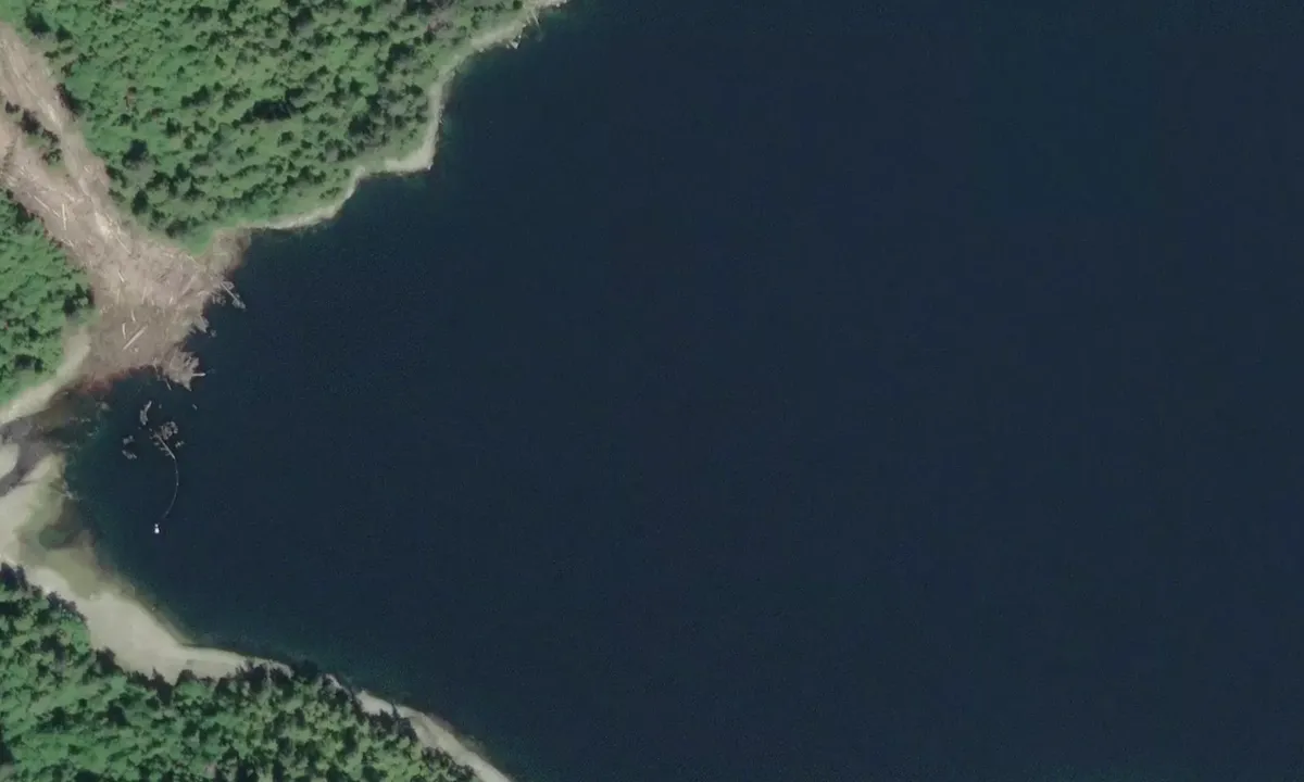 Satelite image of Emily Bay