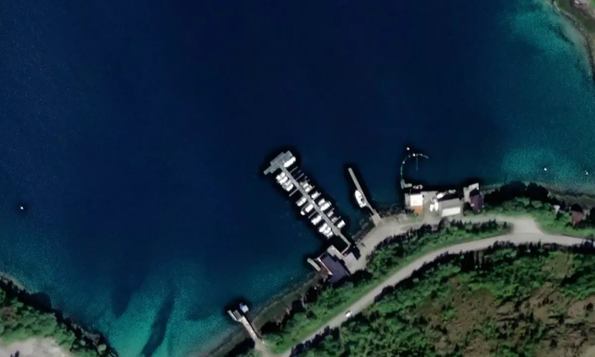 Satelite image of Engavågen