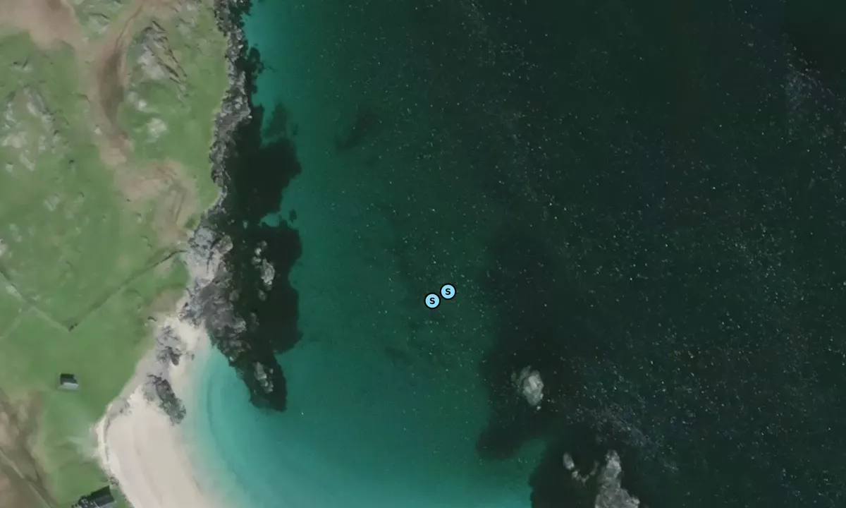 Satelite image of Ensay House Bay
