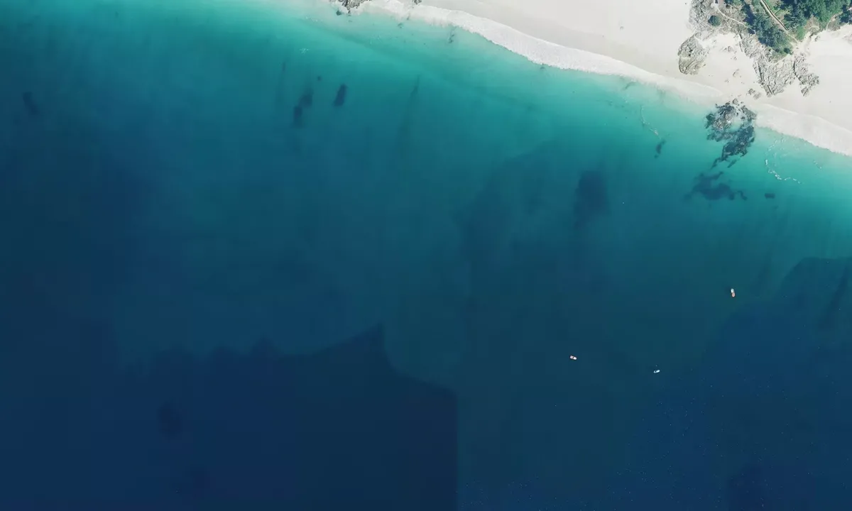 Flyfoto av Enseada da Barra