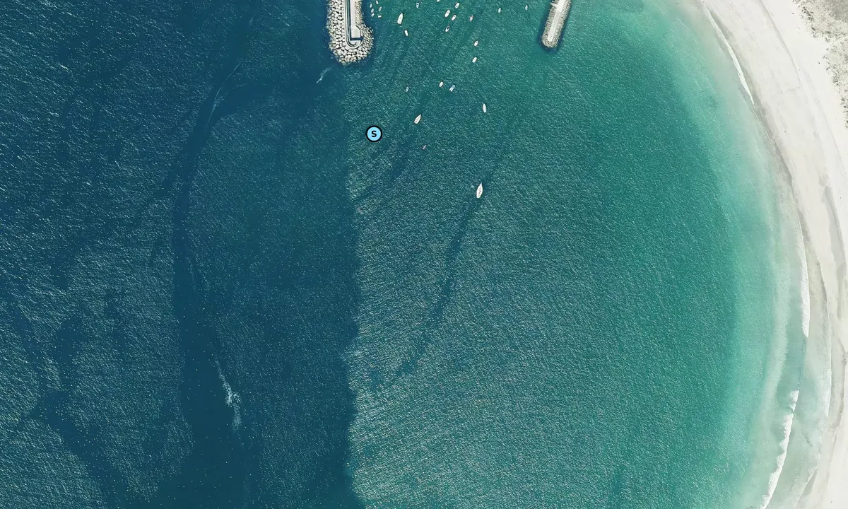 Satelite image of Enseada de Espasante