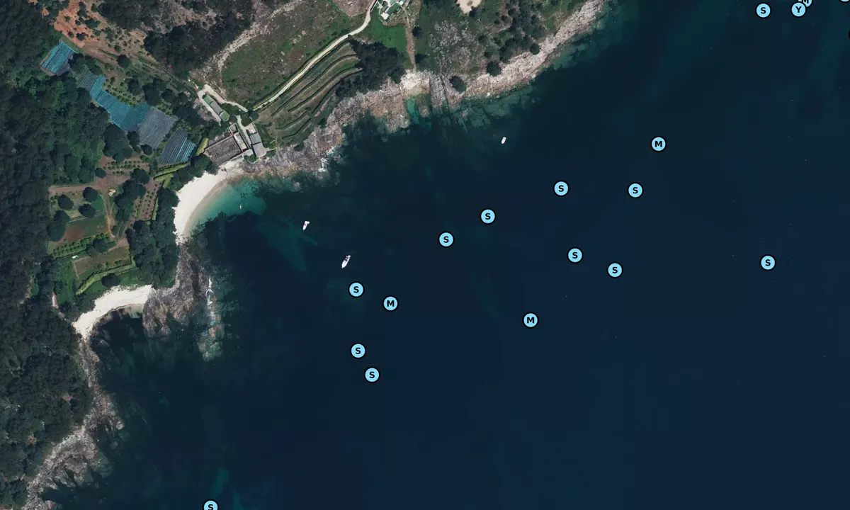 Satelite image of Enseada de Liméns - Nerga