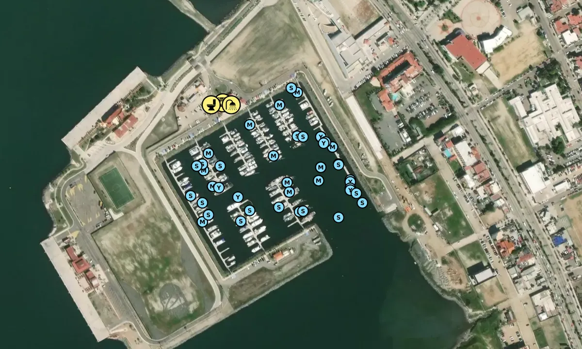 Satelite image of Ensenada Cruiseport Village - Baja California