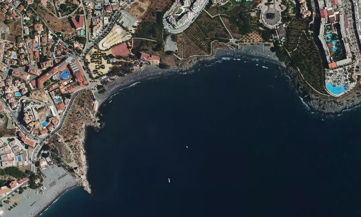 Flyfoto av Ensenada de Robaina