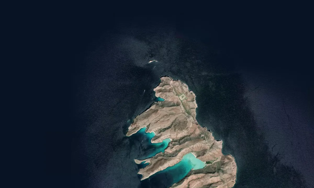 Flyfoto av Ensenada el Embulo