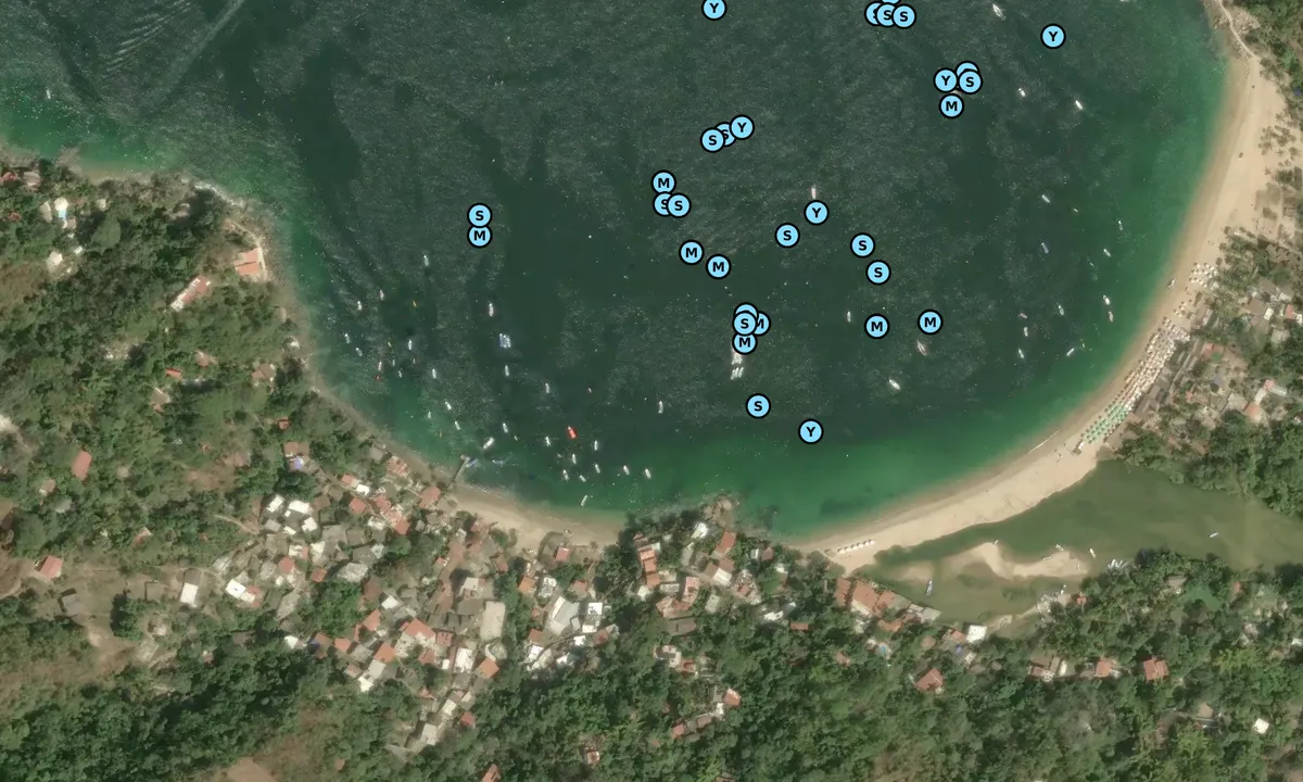 Satelite image of Ensenada Yelapa