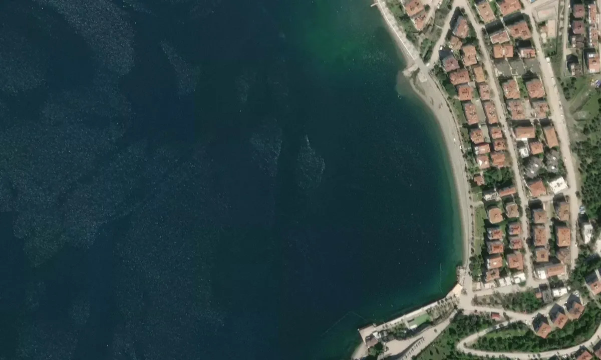 Satelite image of Erdek Balıkesir