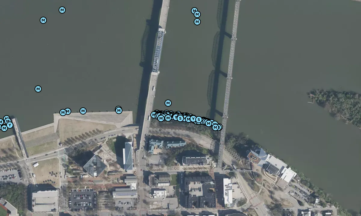 Satelite image of Erwin Marine Riverfront - Bluff Floating Dock