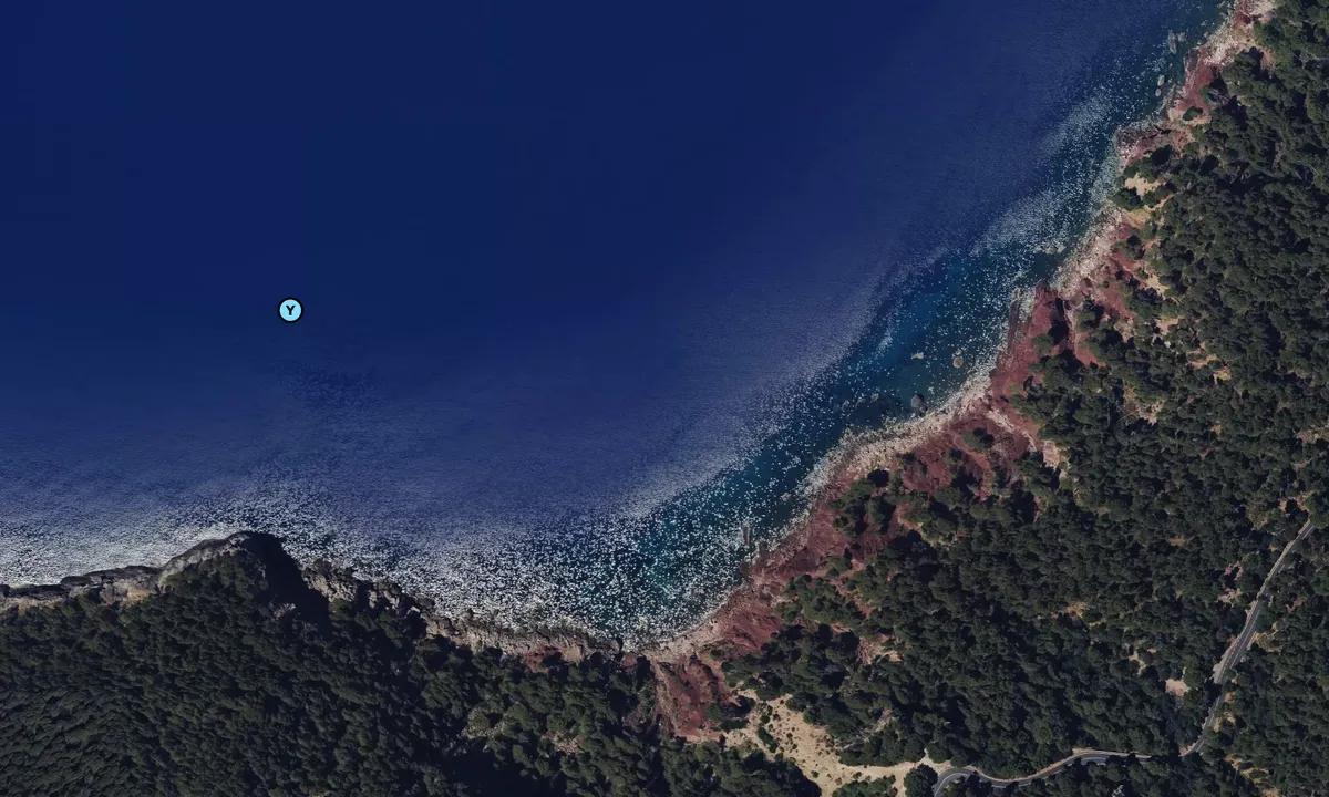 Satelite image of Es Tamarell
