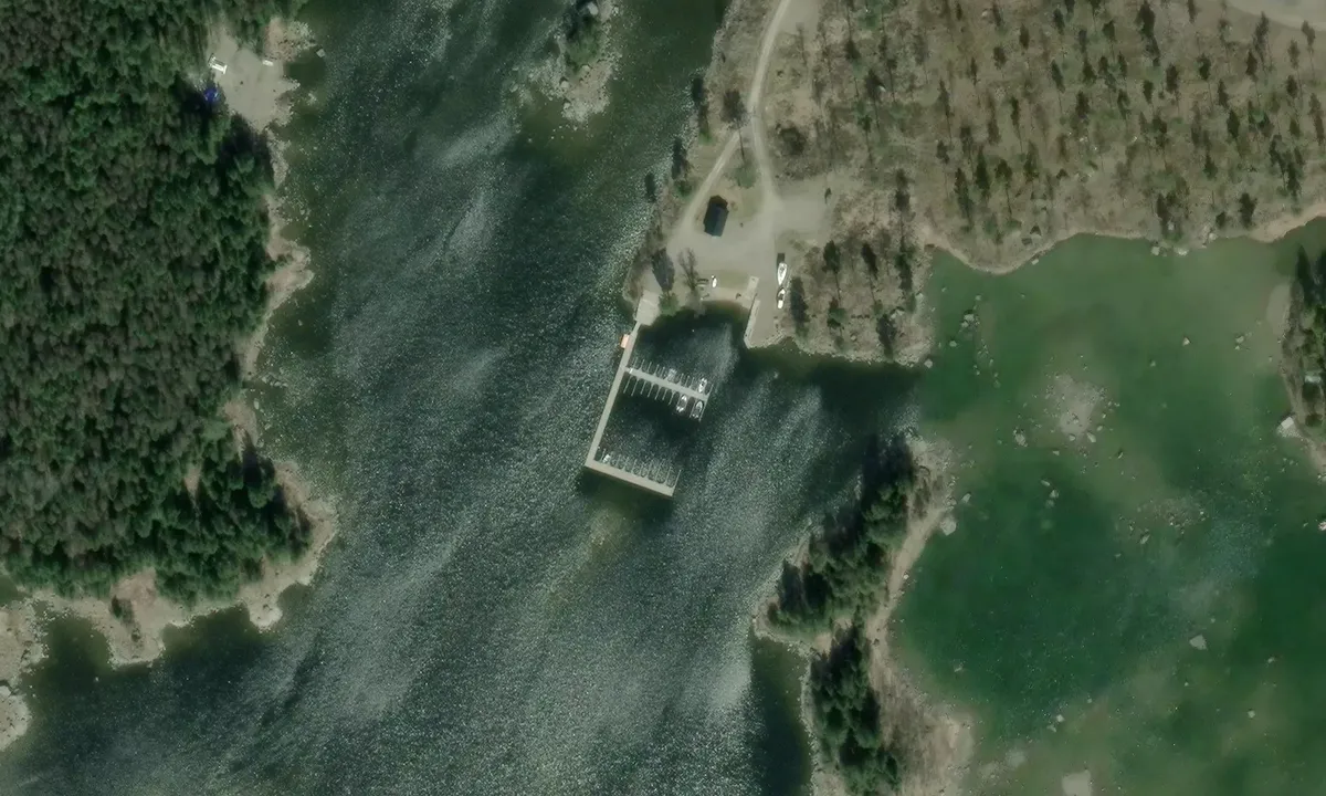 Satelite image of Eskö Hamn