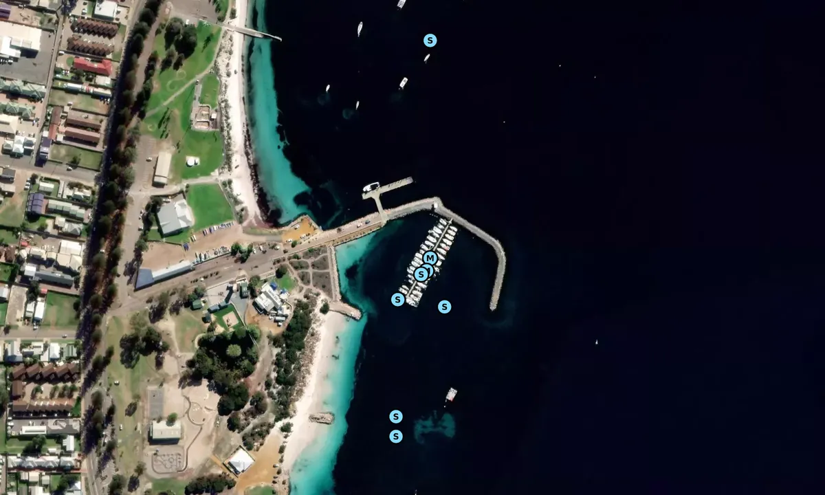 Satelite image of Esperance Bay Yacht Club