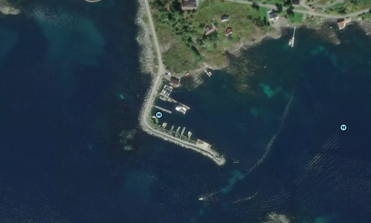 Satelite image of Espeseth Båtlag Gjestebrygge