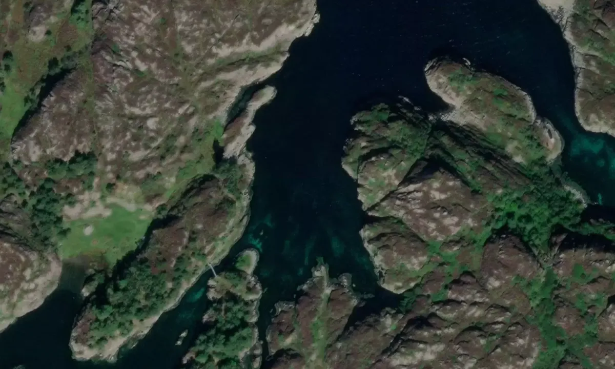 Satelite image of Espevær, Nordrevågen