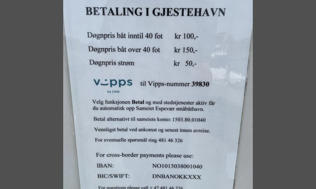 Espevær småbåthavn