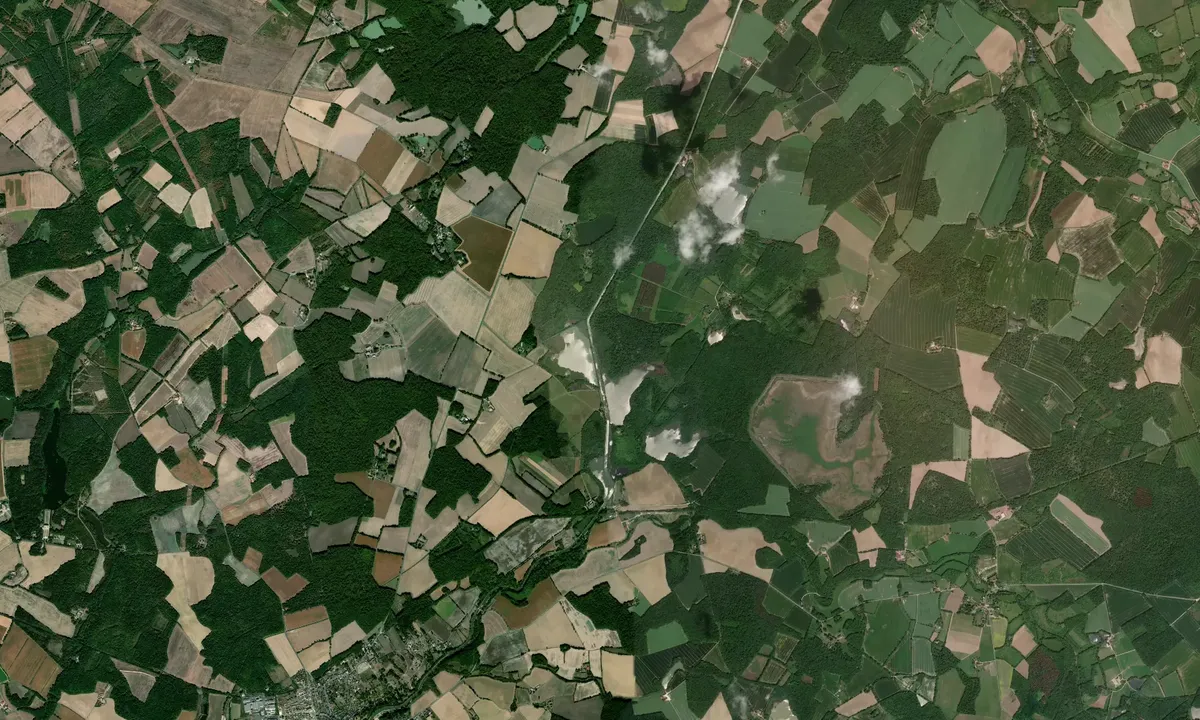 Flyfoto av Etang de la gazonne