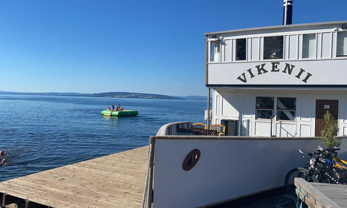 Evjua strandpark: Resturanten Viken II.