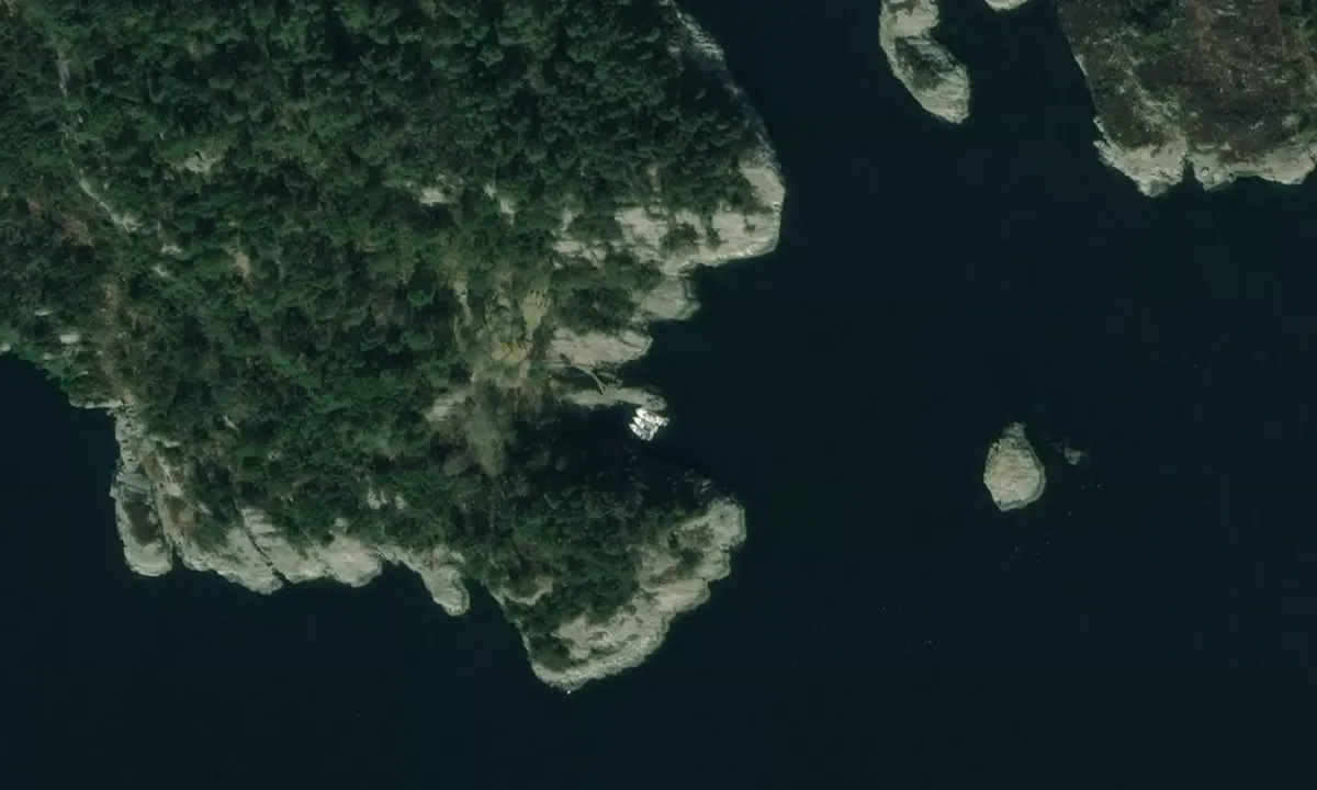 Satelite image of Færøy 