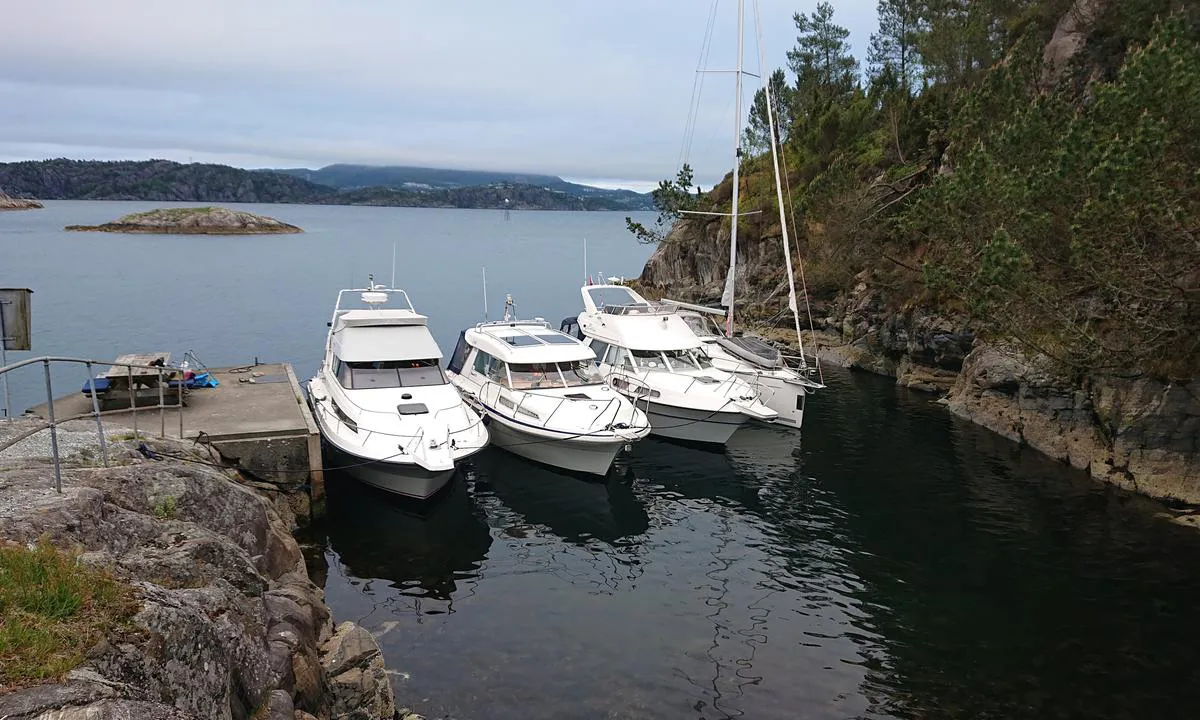 Færøy : Gapahuk med bålplass og mulighet for telting.