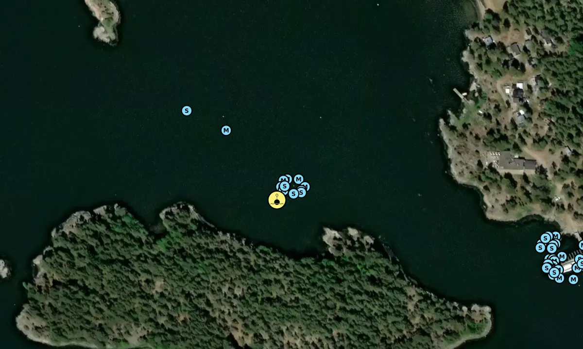 Satelite image of Fagerö - SXK Sörmland bouy