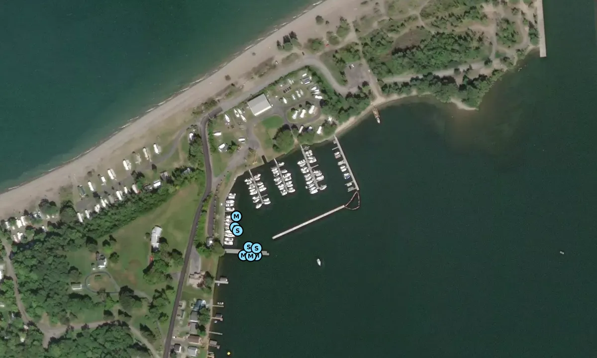 Satelite image of Fair Point Marina
