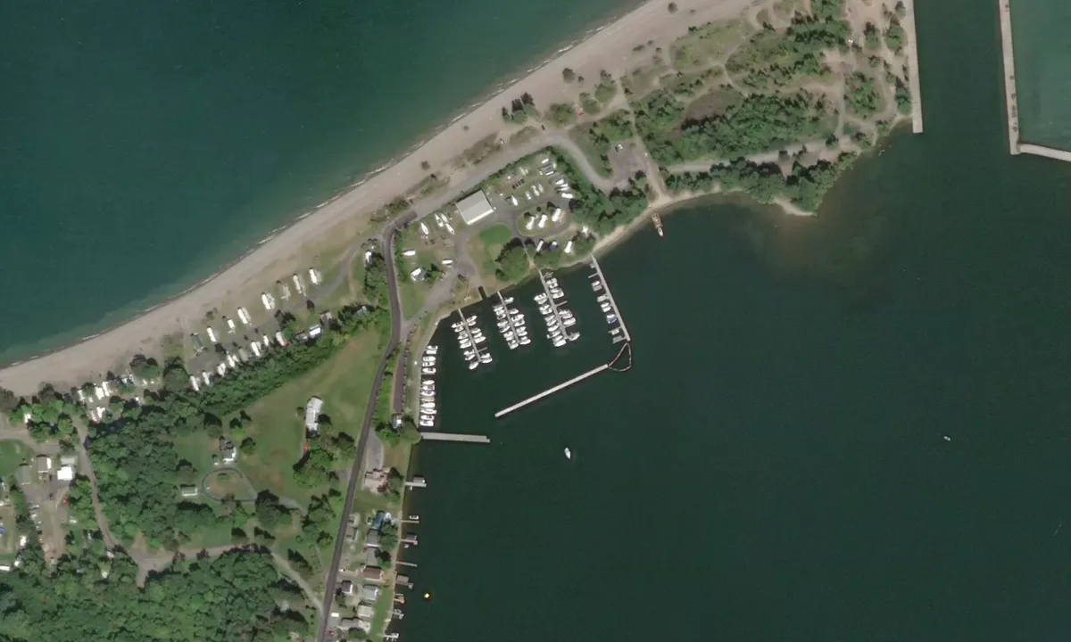 Flyfoto av Fair Point Marina